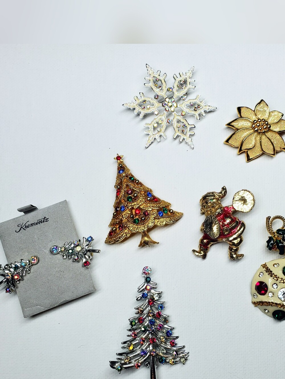 Vintage Holiday Brooches